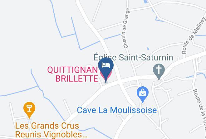 Gironde - Quittignan Brillette Maps