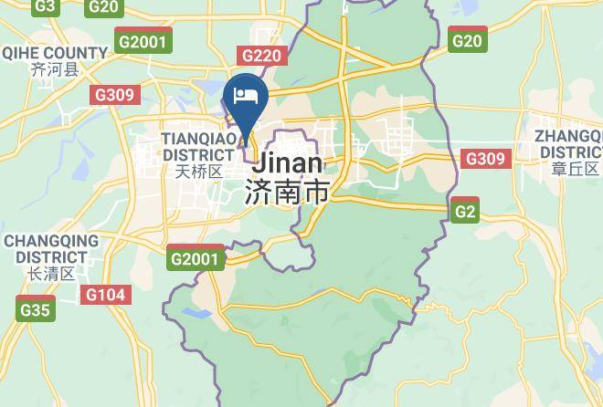 Ji Nan - Qunkang Restaurant Maps