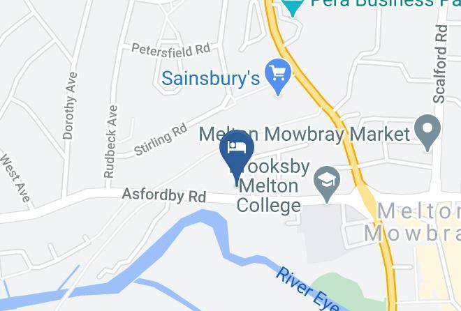 Leicestershire - Quorn Lodge Hotel Maps