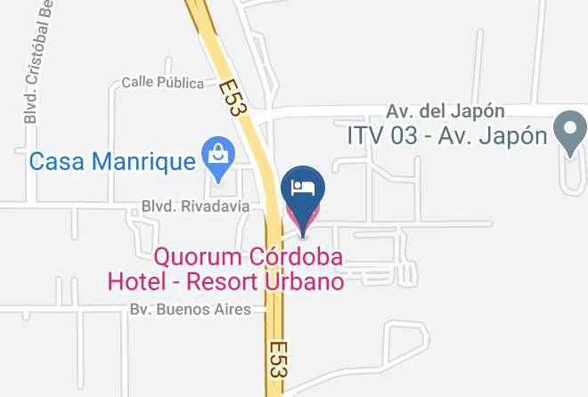 Cordoba - Quorum Cordoba Hotel Resort Urbano Maps
