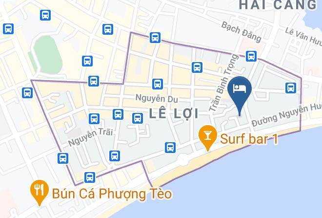 Quy Nhon - Quy Nhon Hotel Maps