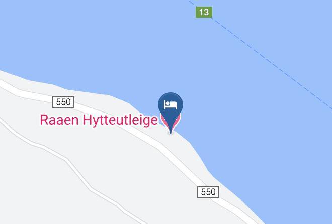 Ullensvang - Raaen Hytteutleige Maps