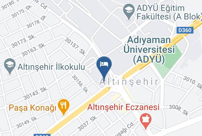 Adiyaman Altinsehir - Grand Adiyaman Otel Maps