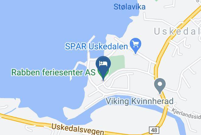 Kvinnherad - Rabben Feriesenter As Maps