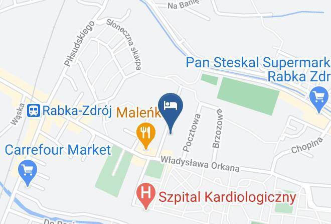 Nowotarski - Rabczanski Zdroj Maps