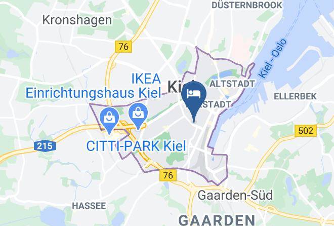Kiel - Rabe's Hotel Maps