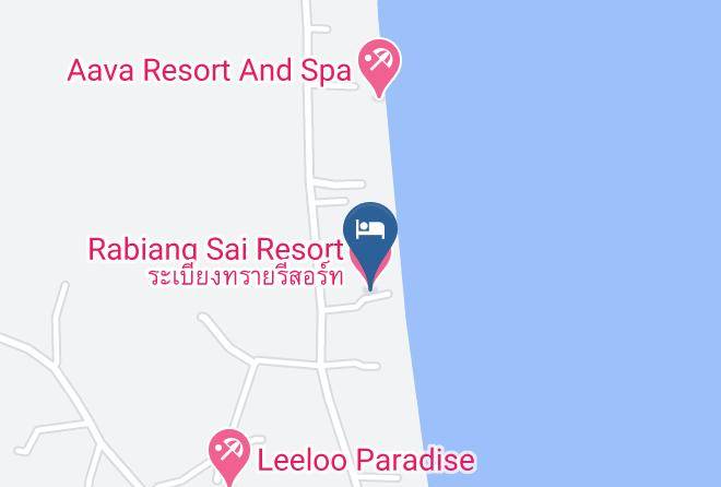 Amphoe Khanom - Rabiang Sai Resort Maps