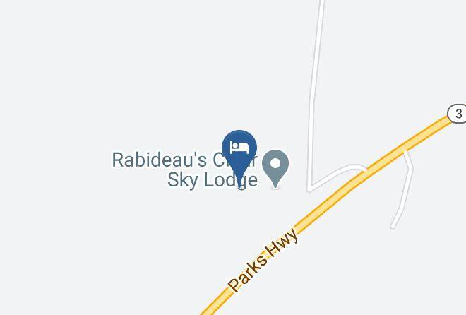 Denali Borough - Rabideau's Clear Sky Lodge Maps