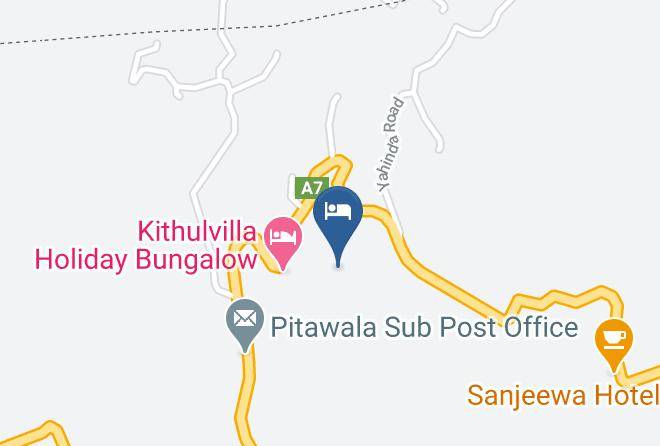 Kandy - Rabuka Resort Maps