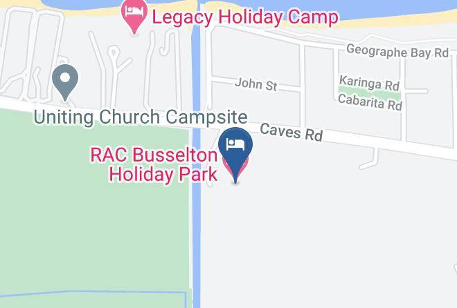 Busselton - Rac Busselton Holiday Park Maps