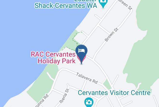 Dandaragan - Rac Cervantes Holiday Park Maps