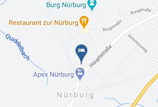 Ahrweiler - Race Hotel Zur Burg Nurburg Ring Maps