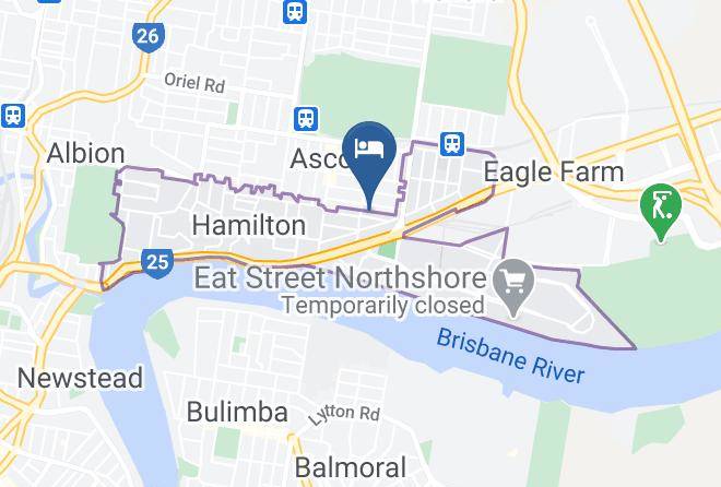 Brisbane - Raceways Motel Maps