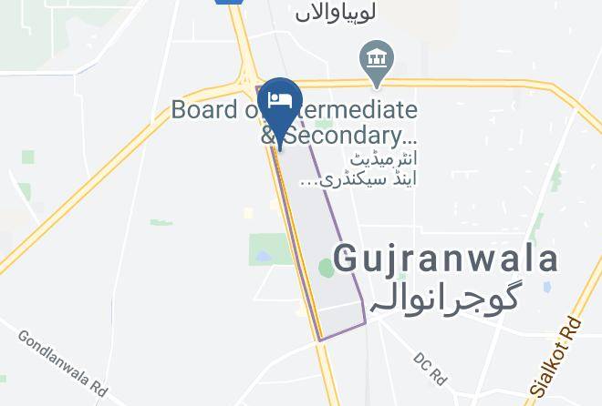 Islamabad - Rachna Pearl Hotel Maps