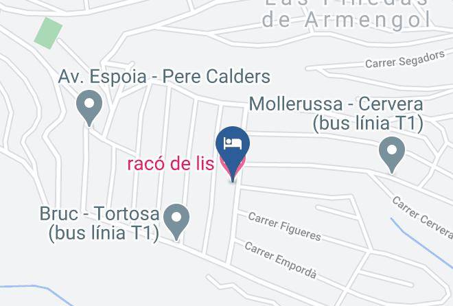 Barcelona - Raco De Lis Maps