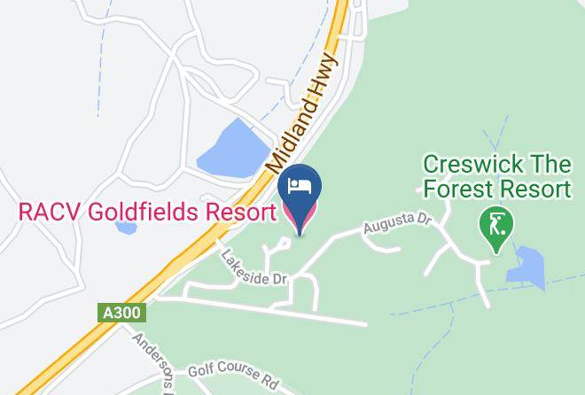 Hepburn - Racv Goldfields Resort Maps