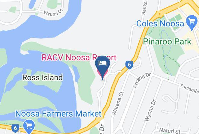 Noosa - Racv Noosa Resort Maps
