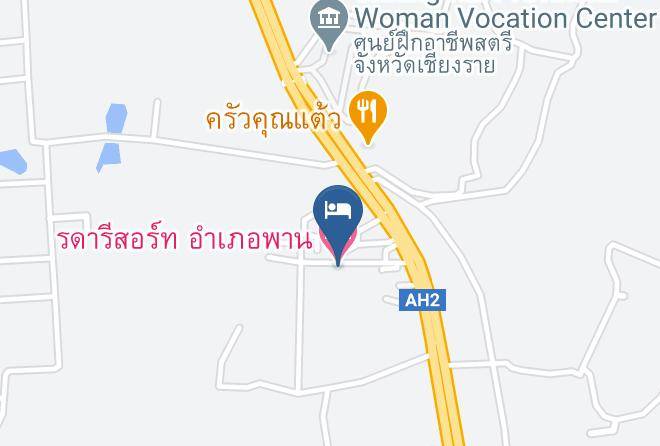 Amphoe Phan - Rada Resort Phan Maps