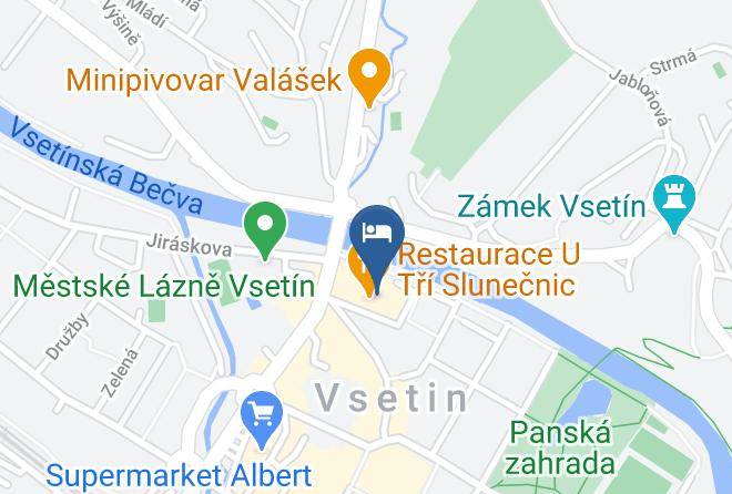 Vsetin - Radegastovna U Lva Maps
