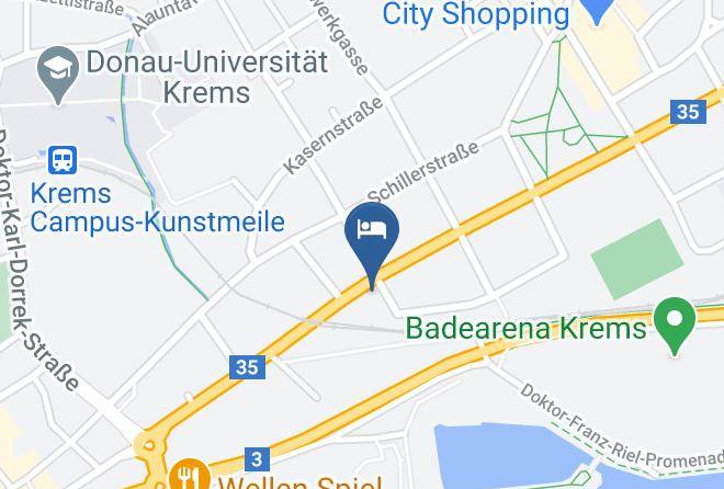 Krems An Der Donau - Radfahrer Jugendherberge Krems Maps