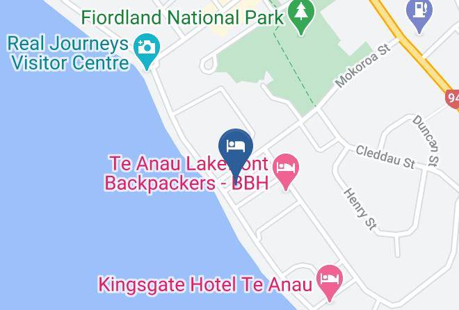 Te Anau - Radfords On The Lake Maps
