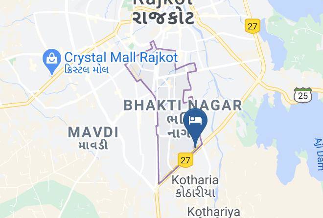 Rajkot - Radha Mira Hotel Maps