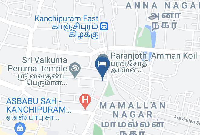 Kanchipuram - Radha Party Hall A C Maps