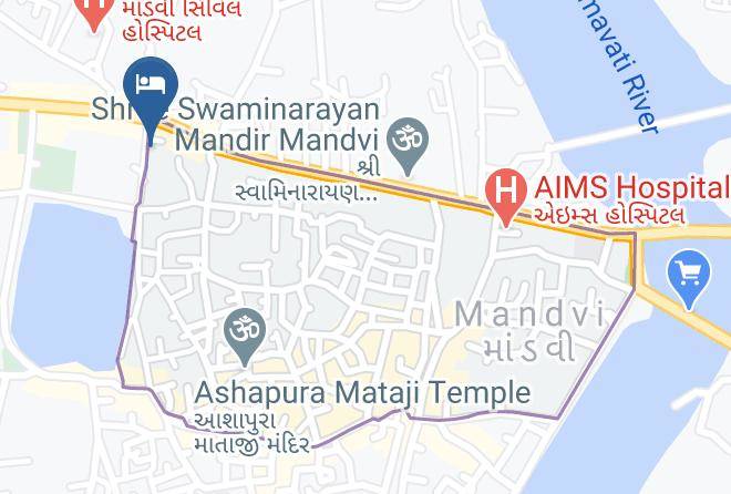 Mandvi - Radhe Motel Maps