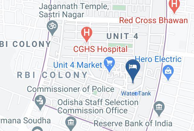 Bhubaneshwar - Radhika Resort Bhubaneswar Maps