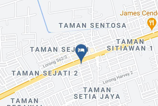 Dinding - Radiant Hotel Sitiawan Maps