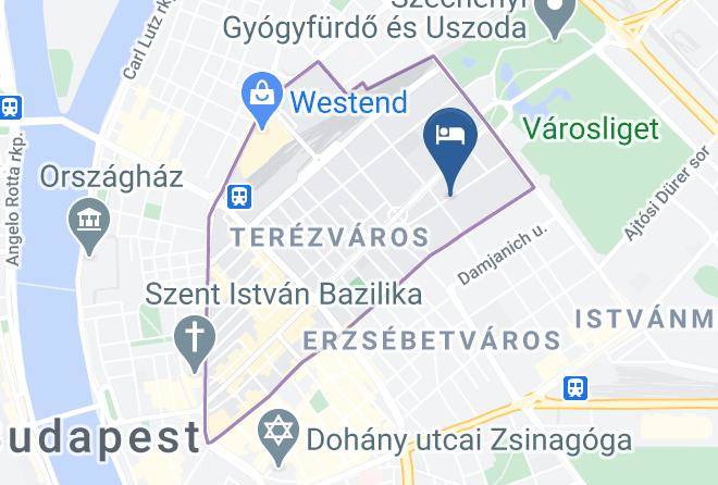 Budapest Terezvaros - Radio Inn Budapest Maps