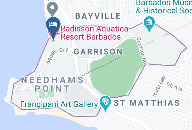 Saint Michael - Radisson Aquatica Resort Barbados Maps