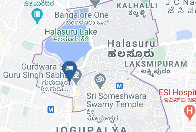 Bengaluru - Radisson Bengaluru City Center Maps