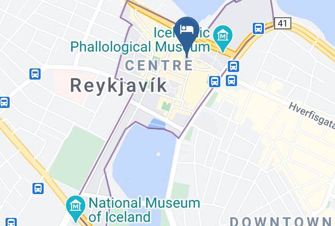 Reykjavik - Radisson Blu 1919 Hotel Reykjavik Maps