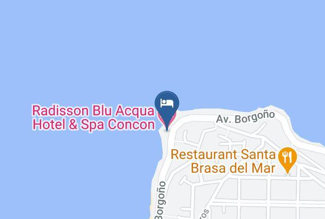 Valparaiso Province - Radisson Blu Acqua Hotel & Spa Concon Maps