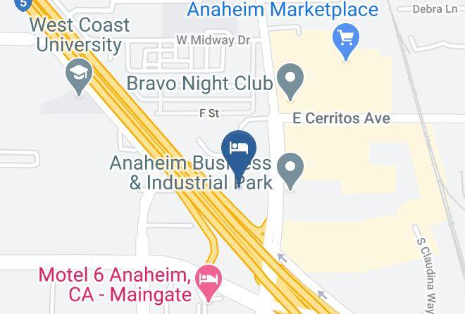 Orange - Radisson Blu Anaheim Maps