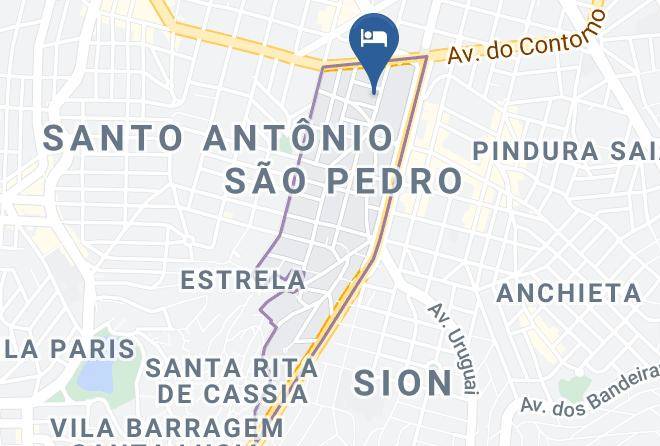 Belo Horizonte - Radisson Blu Belo Horizonte Savassi Maps