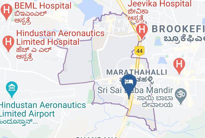 Radisson Blu Bengaluru Outer Ring Road Map