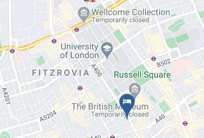 London - Radisson Blu Hotel London Tottenham Court Road Maps