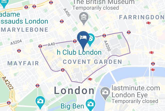 London - Radisson Blu Edwardian Mercer Street Maps