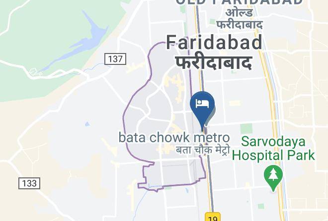 Faridabad - Radisson Blu Faridabad Maps