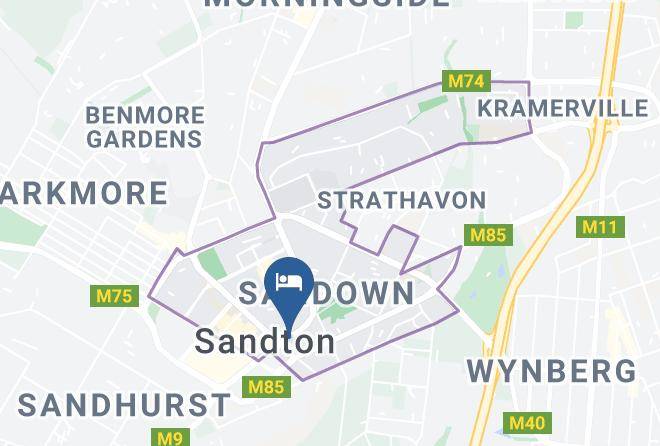 City Of Johannesburg - Radisson Blu Gautrain Hotel Sandton Johannesburg Maps