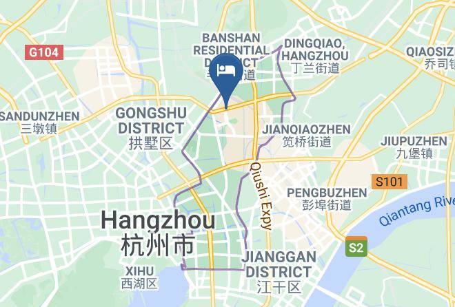 Hangzhou - Radisson Blu Hangzhou Xintiandi Maps