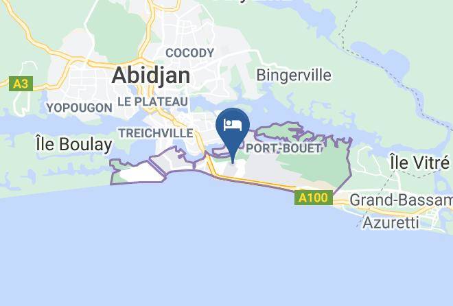 Abidjan - Radisson Blu Hotel Abidjan Airport Maps
