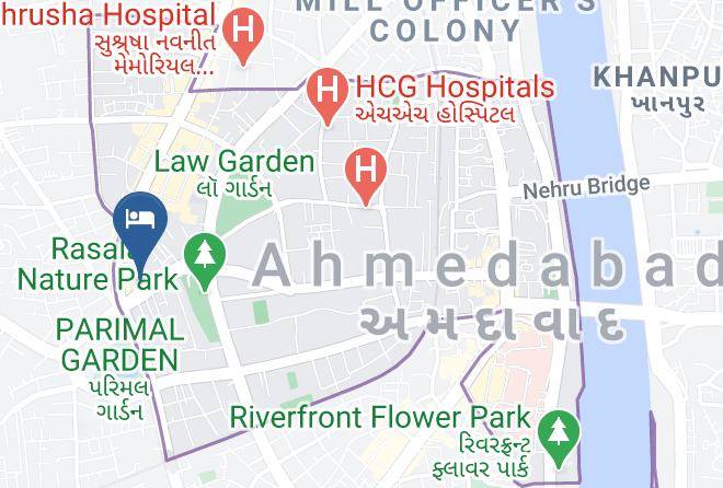 Ahmadabad - Radisson Blu Hotel Ahmedabad Maps
