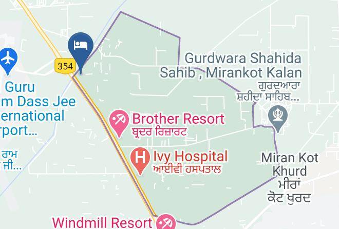 Amritsar - Radisson Blu Hotel Amritsar Maps