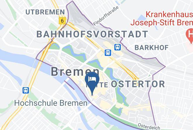Stadt Bremen - Radisson Blu Hotel Bremen Maps