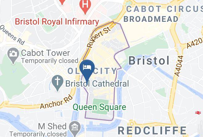 Bristol - Radisson Blu Hotel Bristol Maps