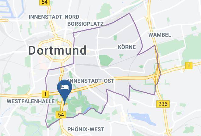 Radisson Blu Hotel Dortmund Map