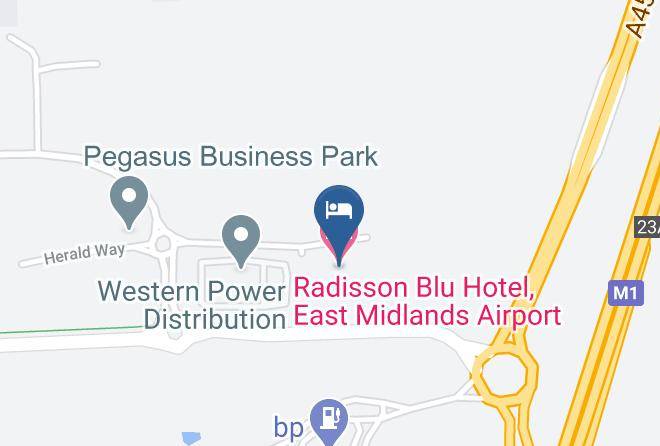 Leicestershire - Radisson Blu Hotel East Midlands Airport Maps